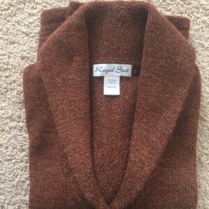 Alpaca Cardigan Auburn Size M